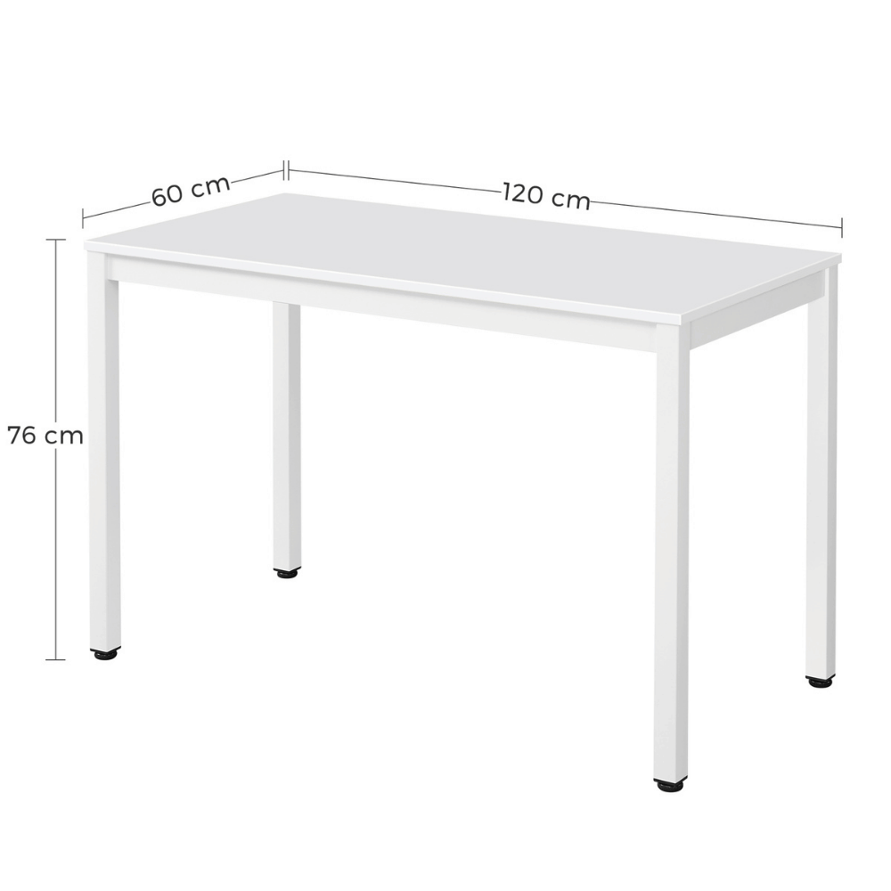 Rysunek techniczny zestawu stolików MARBLE WHITE z wymiarami